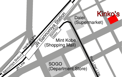 Kinko's Map